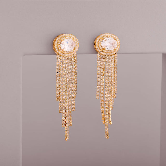 Trendy Zircon Earring Trendy Earring 195551