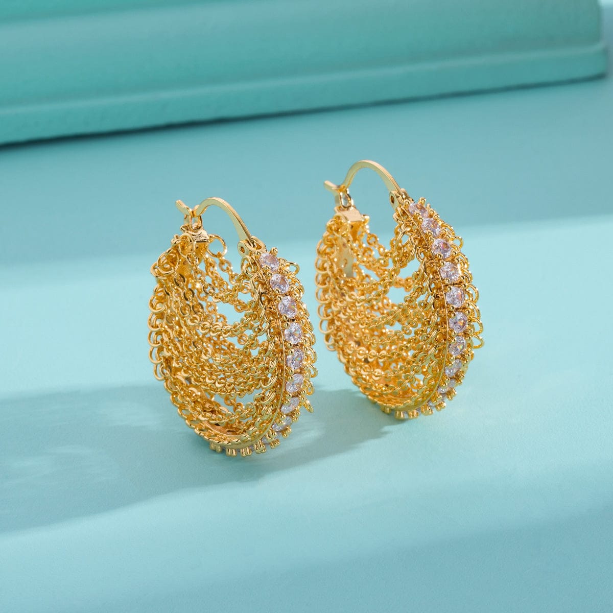 Trendy Zircon Earring Trendy Earring 195568