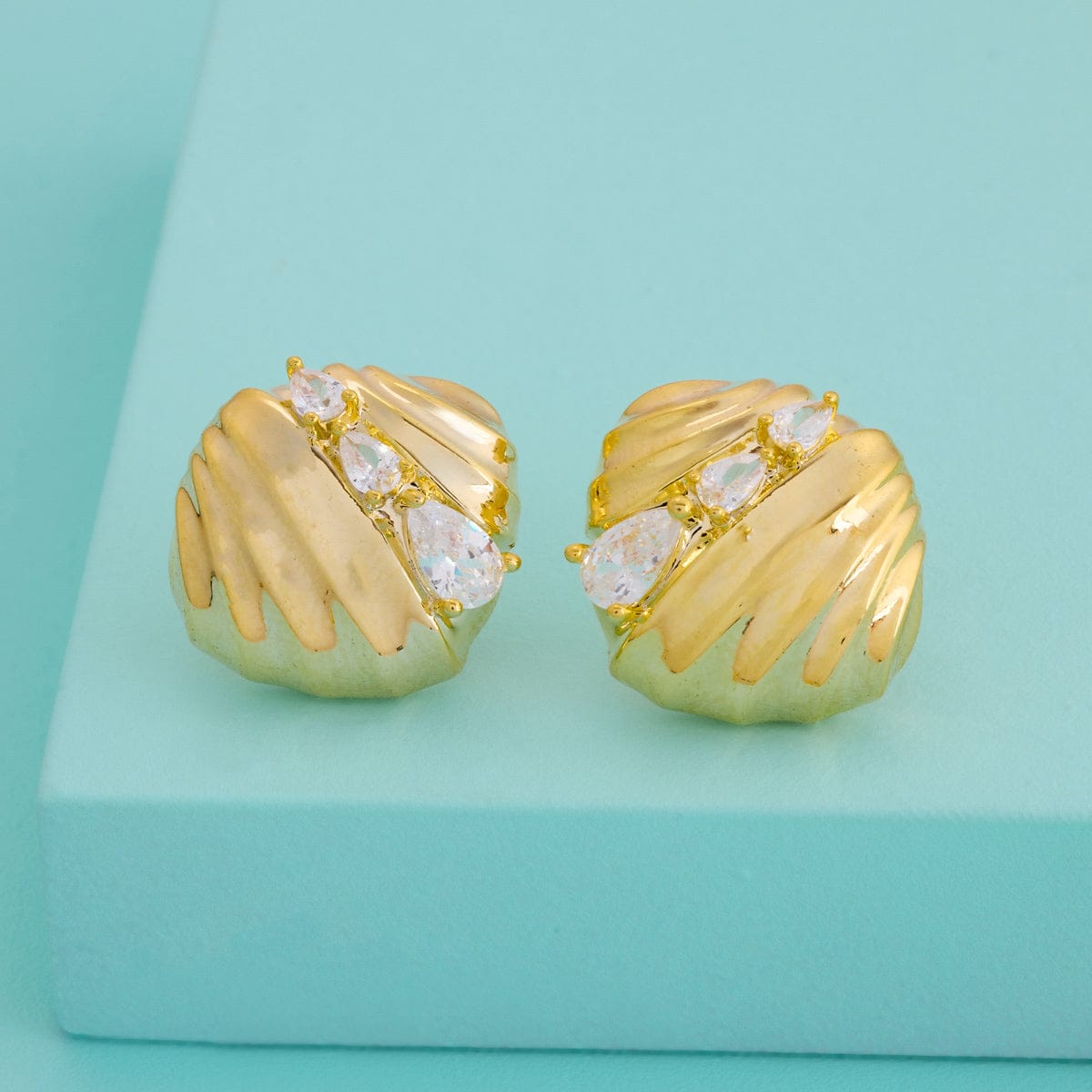 Trendy Zircon Earring Trendy Earring 195606