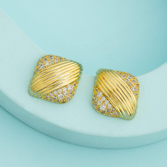 Trendy Zircon Earring Trendy Earring 195788