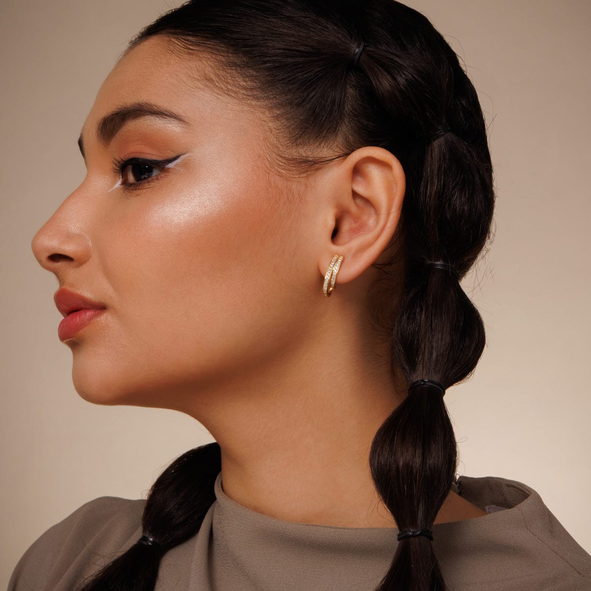 Trendy Zircon Earring Trendy Earring 196340