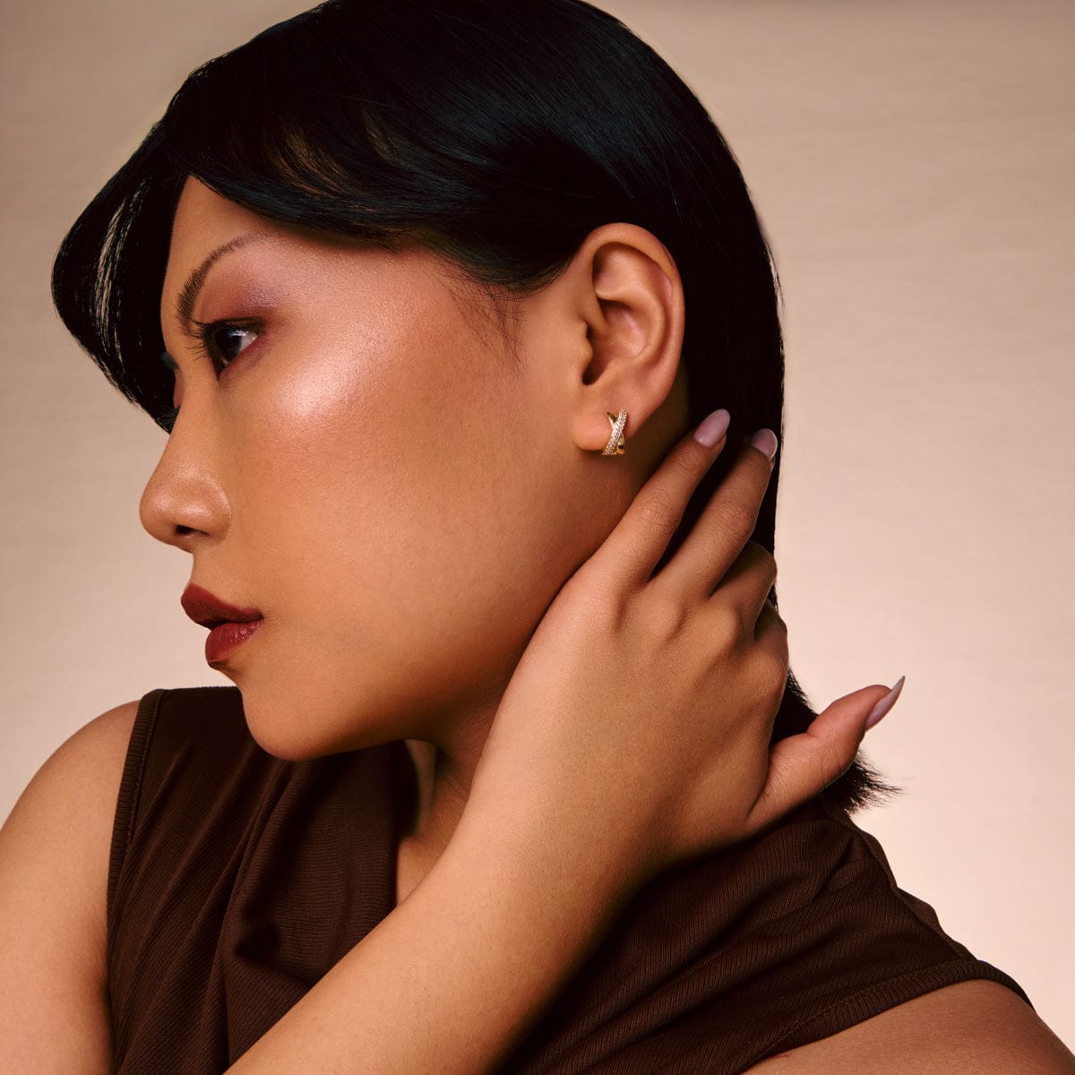 Trendy Zircon Earring Trendy Earring 196484