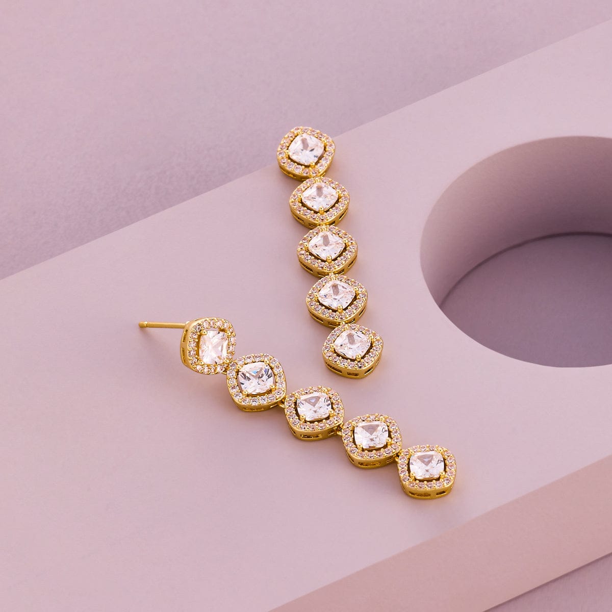 Trendy Zircon Earring Trendy Earring 199082