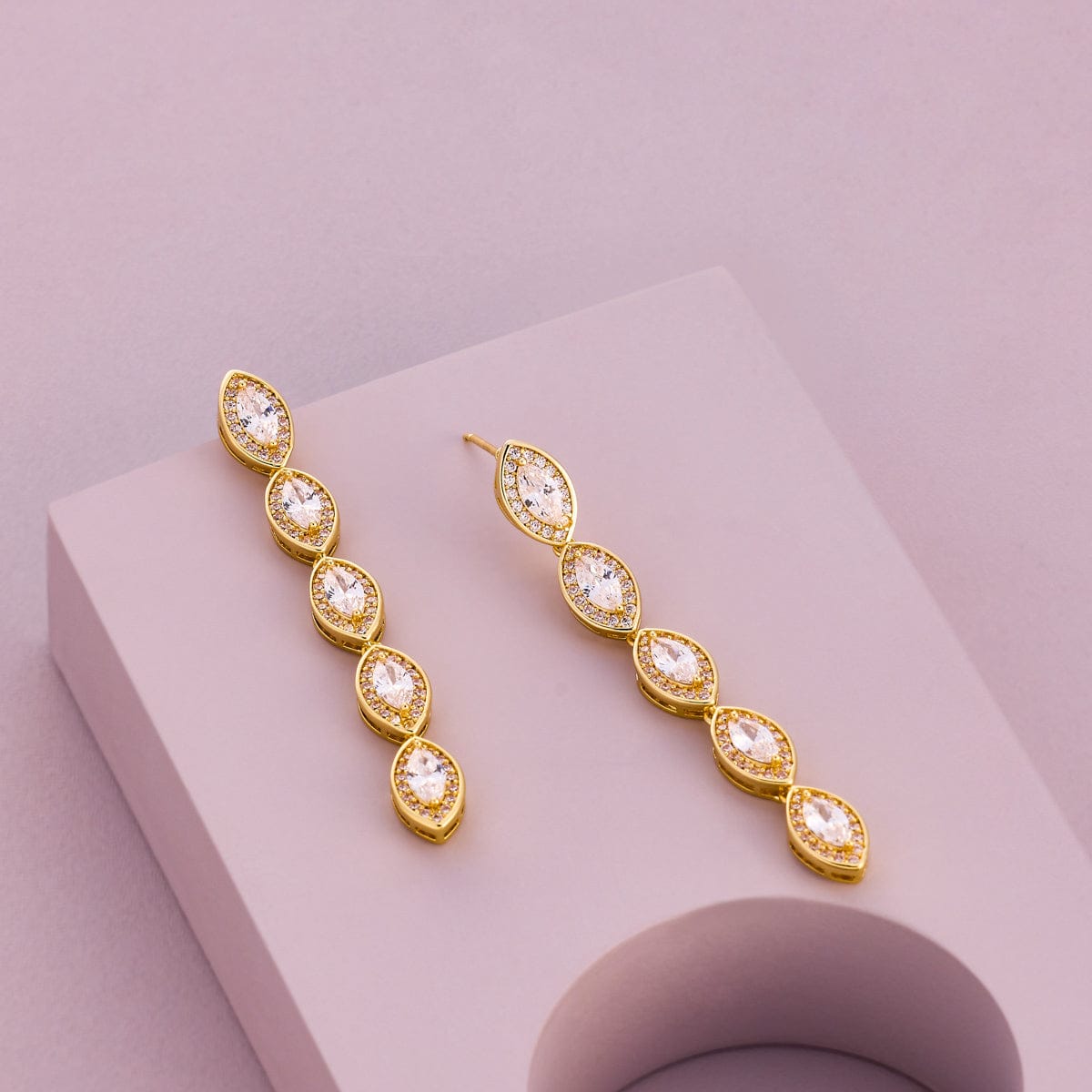 Trendy Zircon Earring Trendy Earring 199084