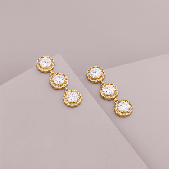 Trendy Zircon Earring Trendy Earring 199113