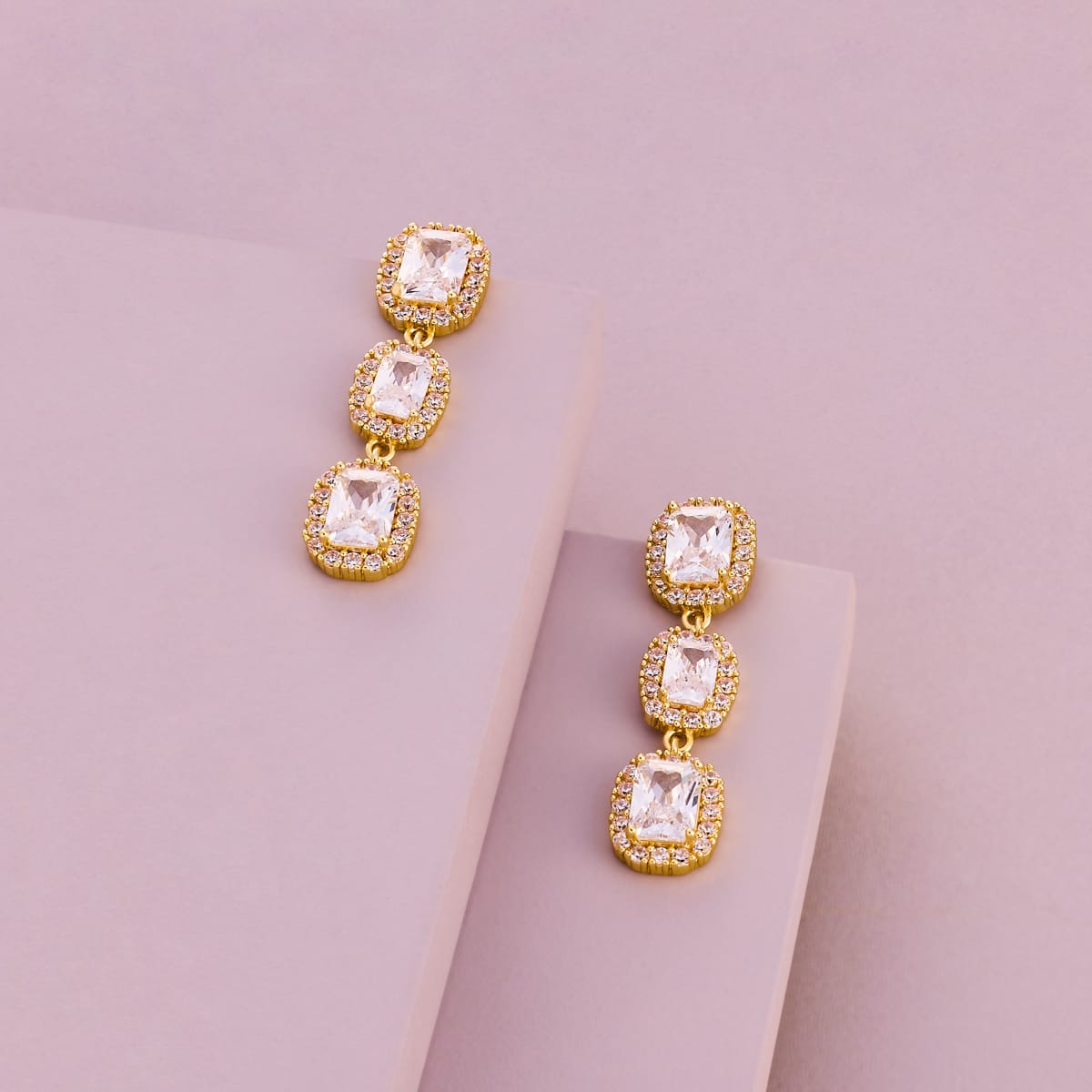 Trendy Zircon Earring Trendy Earring 199114