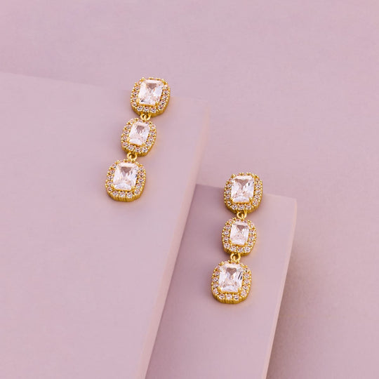 Trendy Zircon Earring Trendy Earring 199114