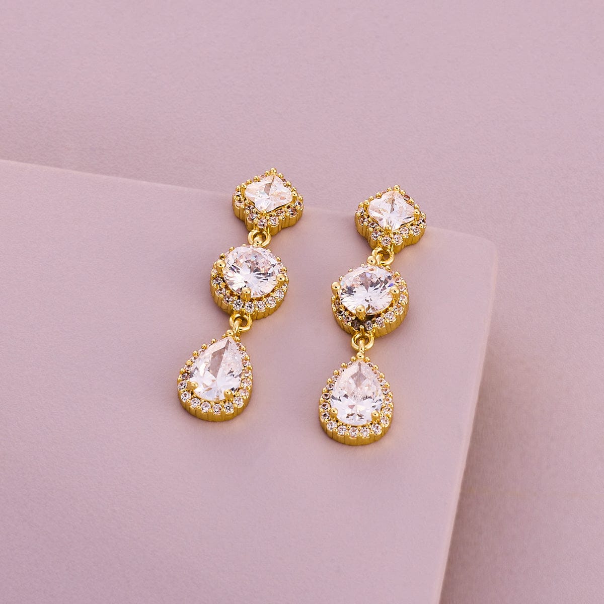 Trendy Zircon Earring Trendy Earring 199116
