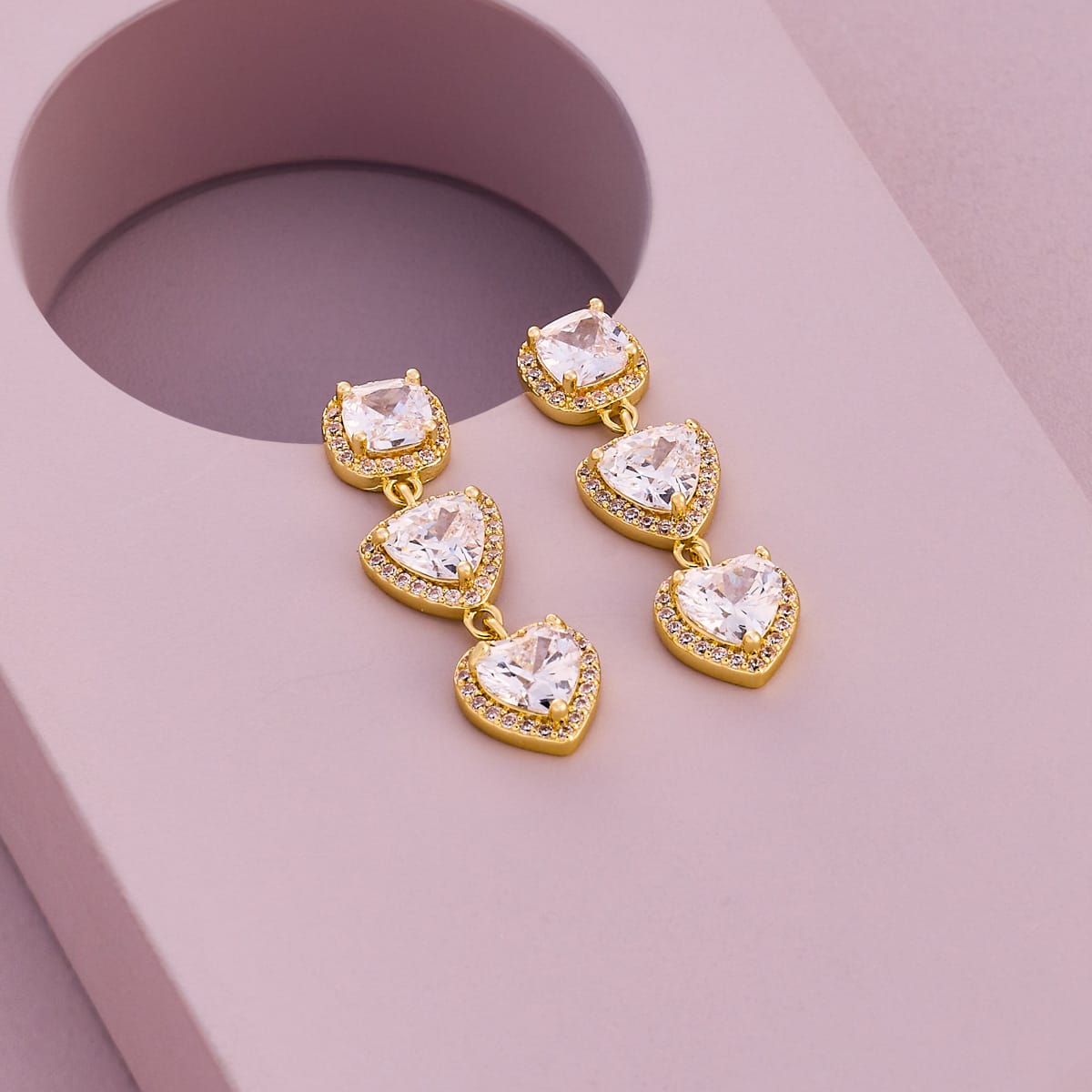 Trendy Zircon Earring Trendy Earring 199118