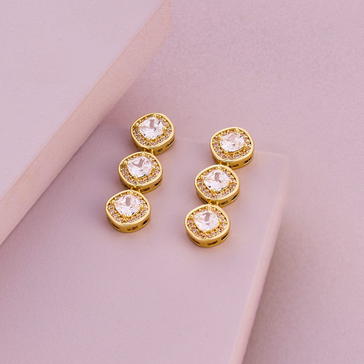 Trendy Zircon Earring Trendy Earring 199119