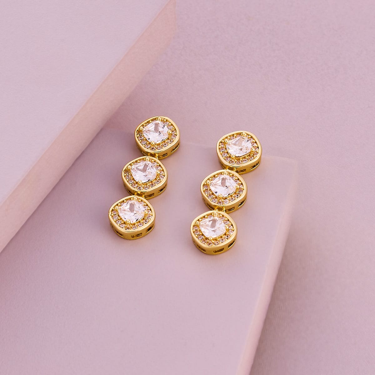 Trendy Zircon Earring Trendy Earring 199119