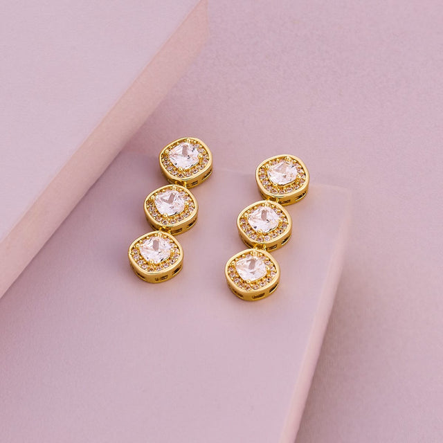 Trendy Zircon Earring Trendy Earring 199119