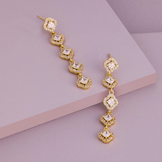 Trendy Zircon Earring Trendy Earring 199144