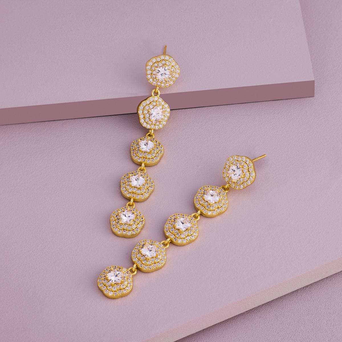Trendy Zircon Earring Trendy Earring 199145