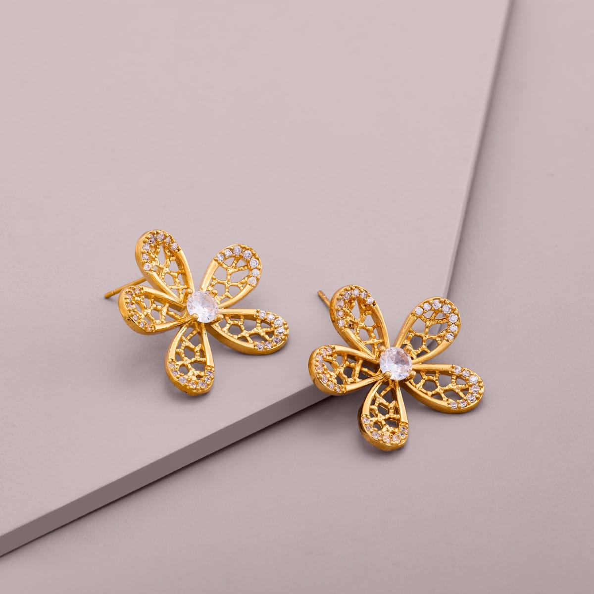 Trendy Zircon Earring Trendy Earring 200103