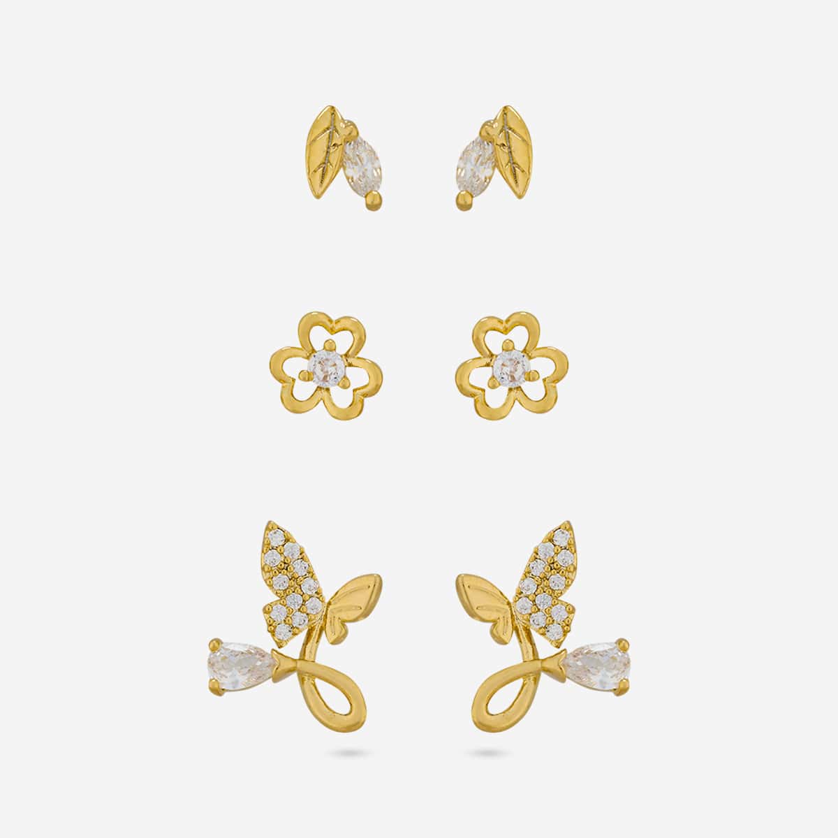Trendy Zircon Earring Trendy Earring 201582