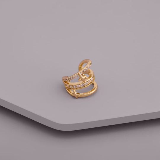 Trendy Zircon Earring Trendy Earring 203073
