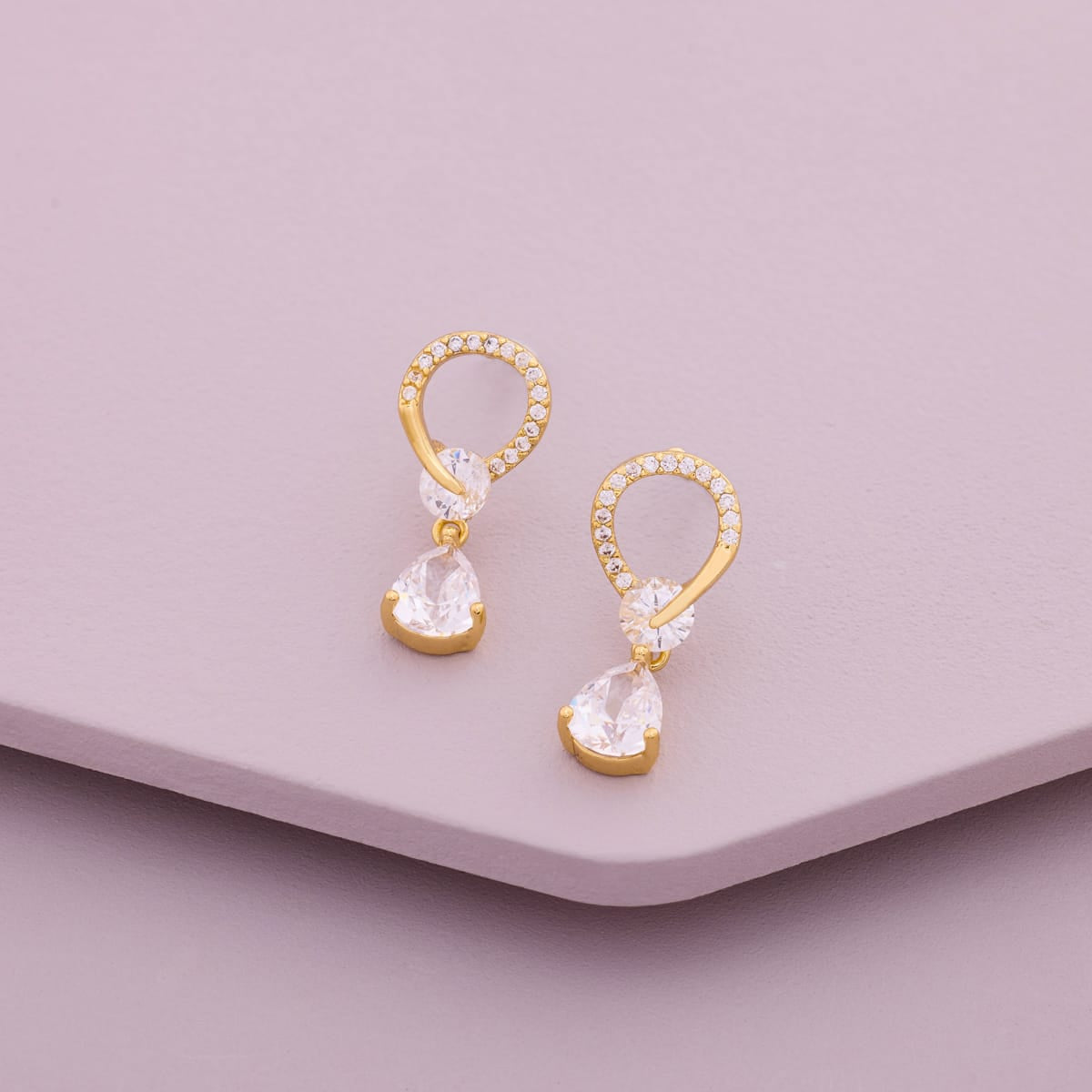 Trendy Zircon Earring Trendy Earring 203372