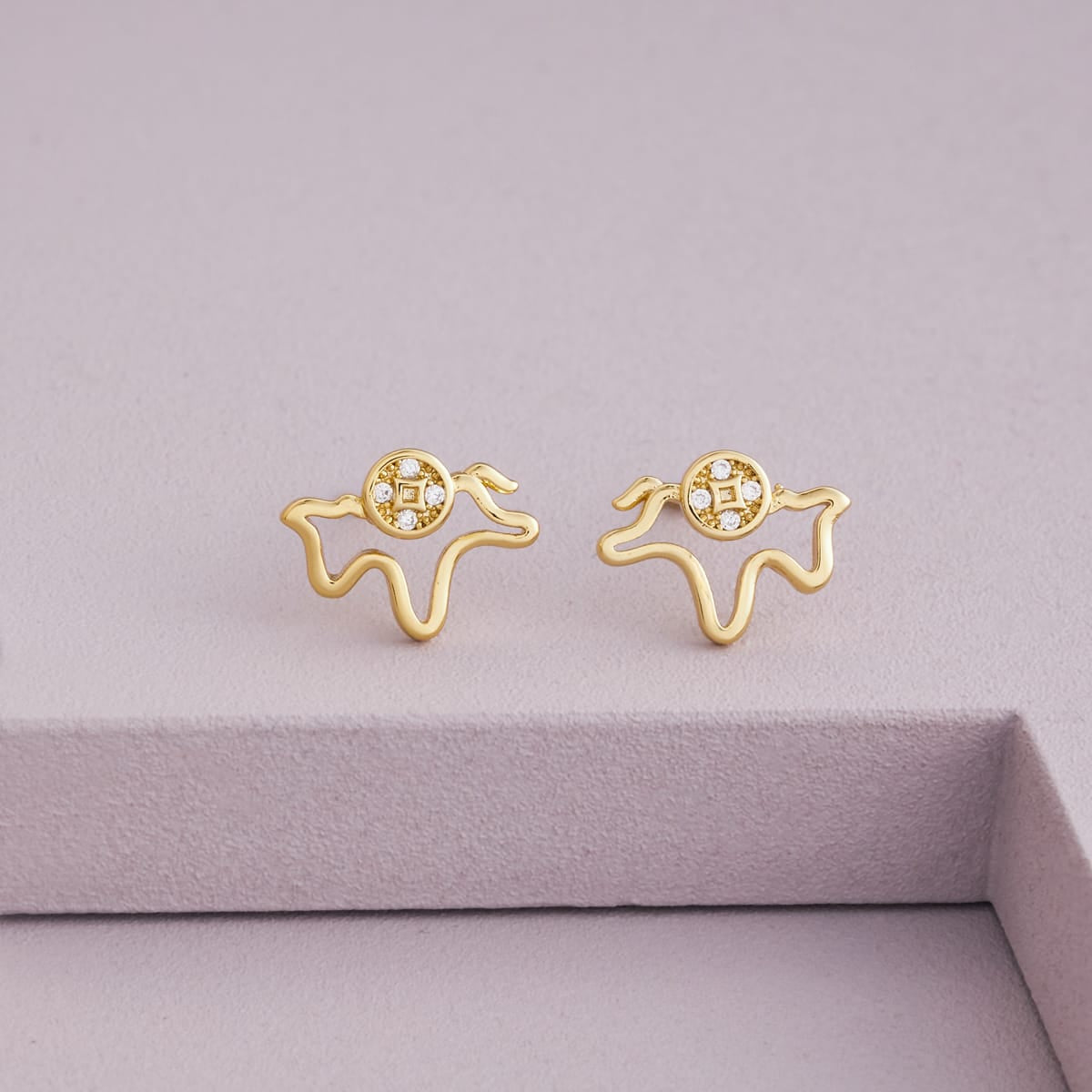 Trendy Zircon Earring Trendy Earring 203501