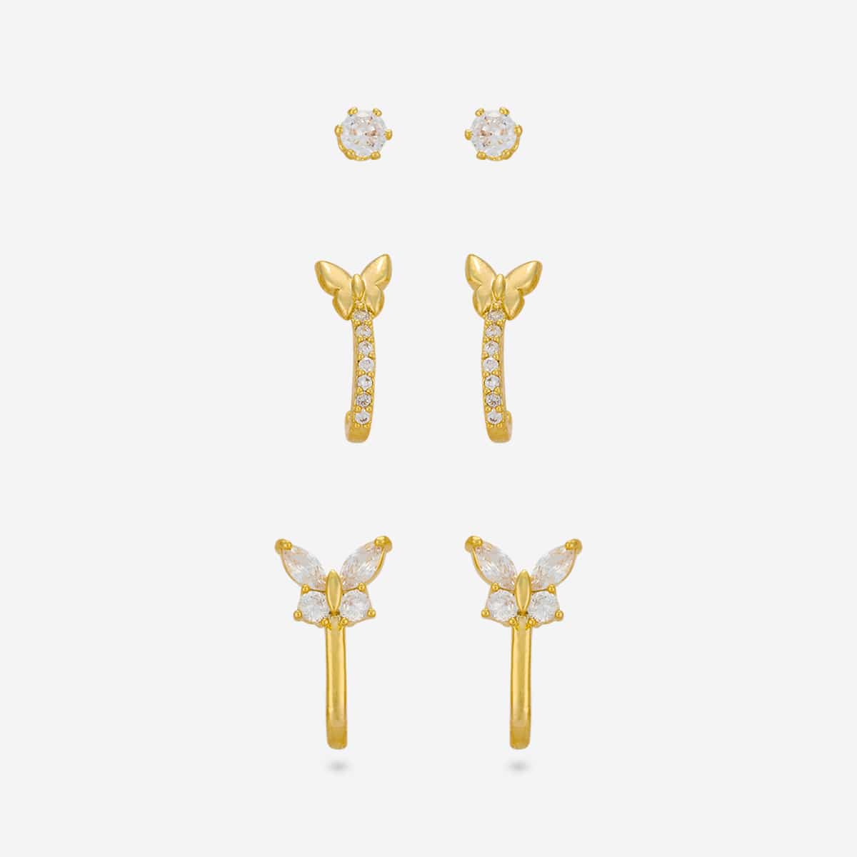 Trendy Zircon Earring Trendy Earring 204386