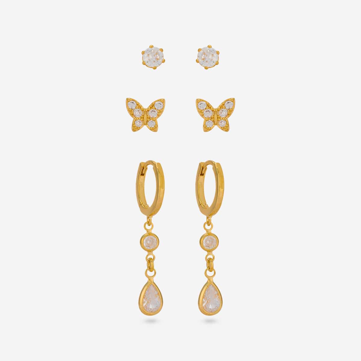 Trendy Zircon Earring Trendy Earring 204392