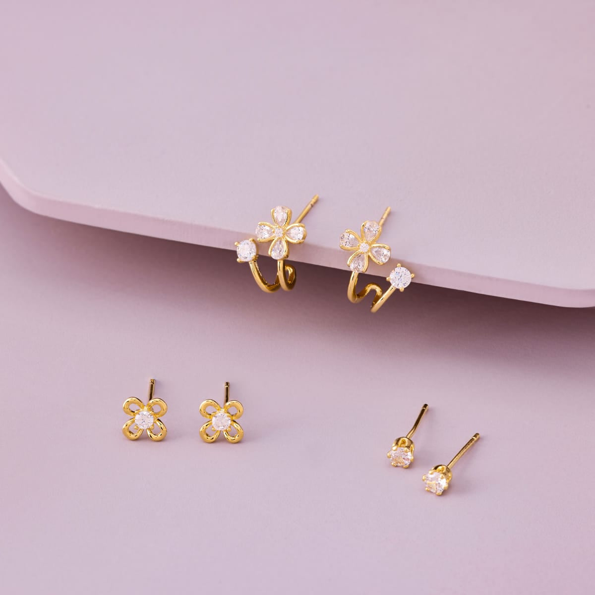Trendy Zircon Earring Trendy Earring 204398