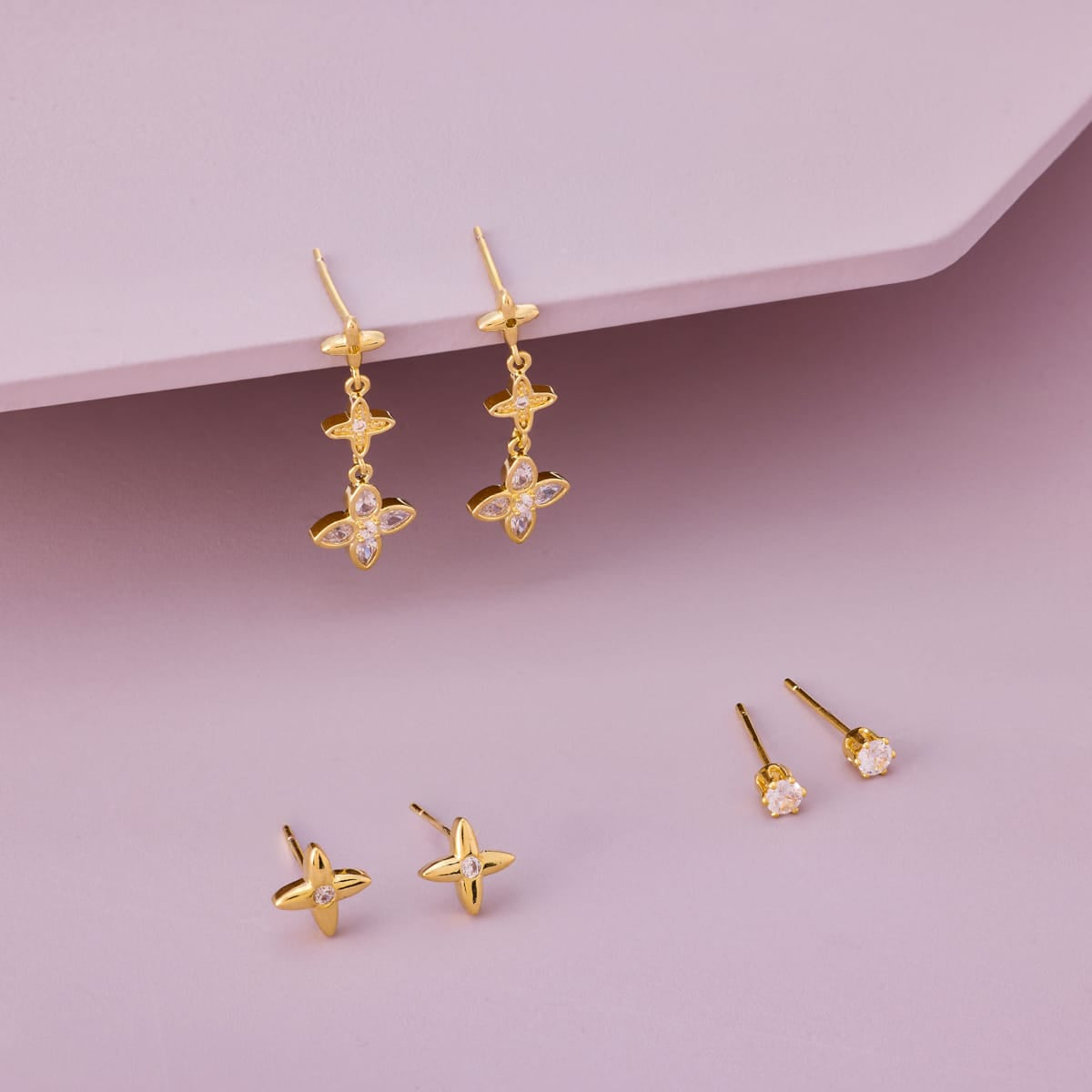 Trendy Zircon Earring Trendy Earring 204413