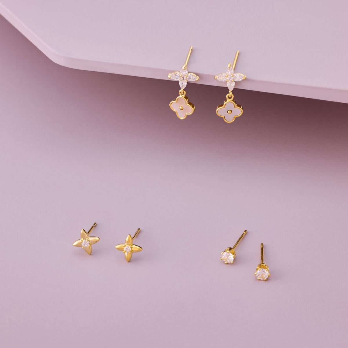 Trendy Zircon Earring Trendy Earring 204418