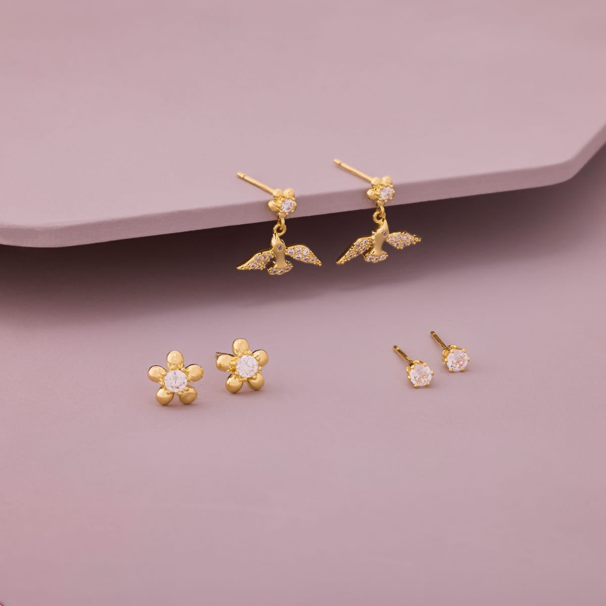 Trendy Zircon Earring Trendy Earring 204449