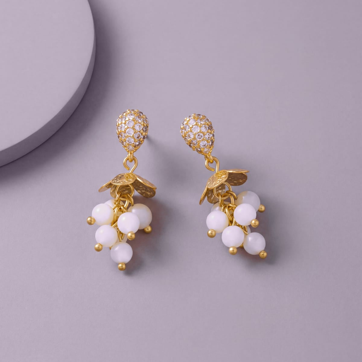 Trendy Zircon Earring Trendy Earring 206257