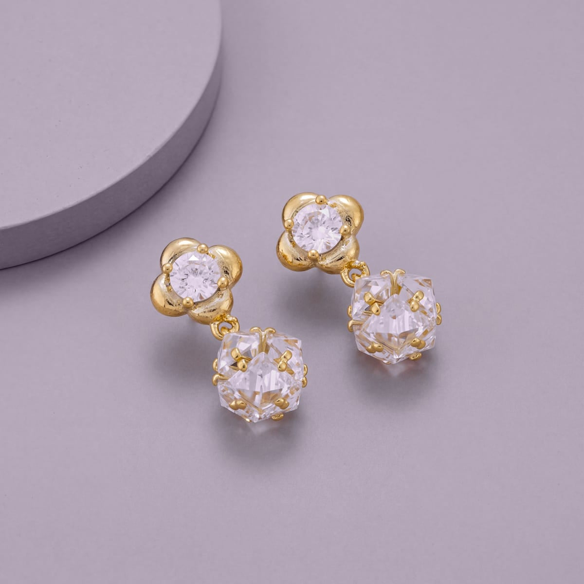 Trendy Zircon Earring Trendy Earring 206291