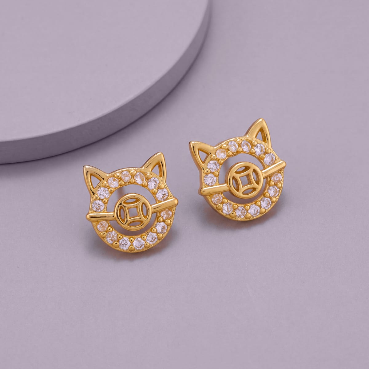 Trendy Zircon Earring Trendy Earring 206299
