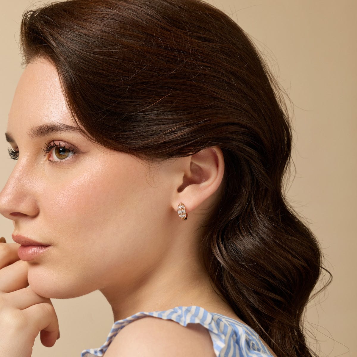 Trendy Zircon Earring Trendy Earring 193057