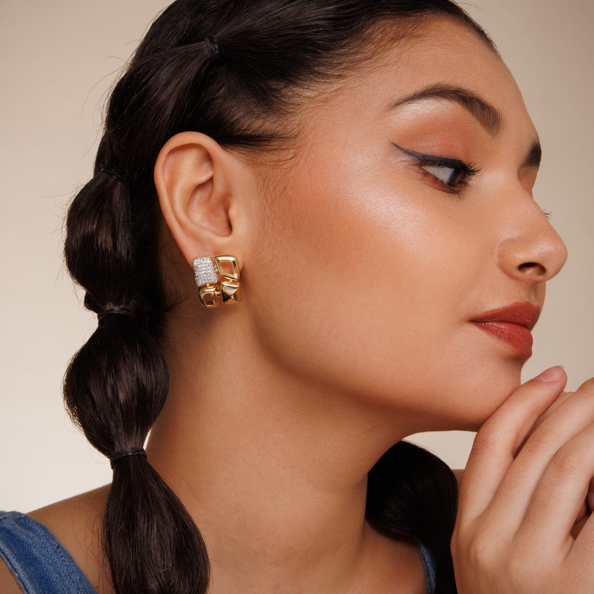 Trendy Zircon Earring Trendy Earring 196060