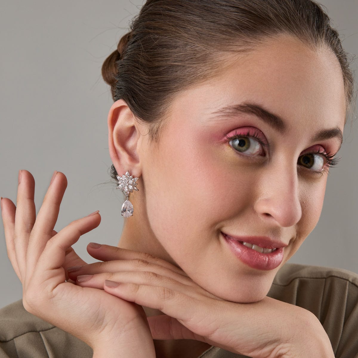 Trendy Zircon Earring Trendy Earring 183691