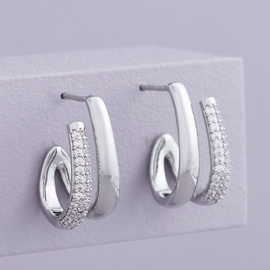 Trendy Zircon Earring Trendy Earring 184004