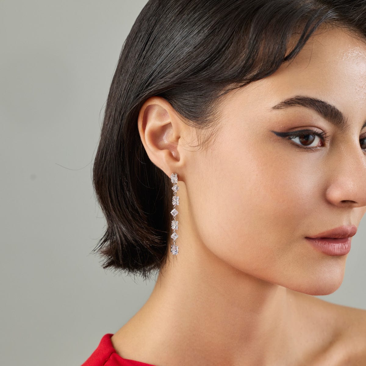 Trendy Zircon Earring Trendy Earring 187058