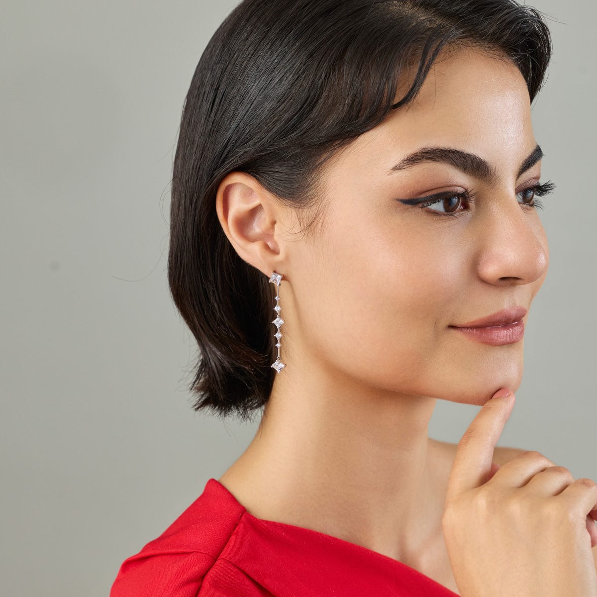 Trendy Zircon Earring Trendy Earring 187664