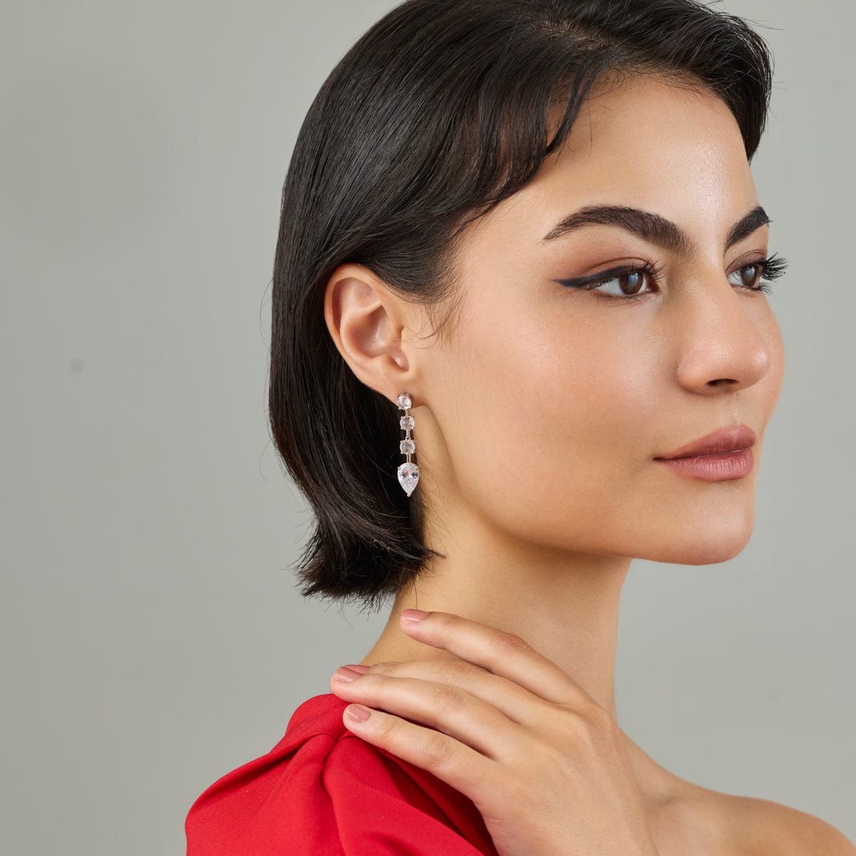 Trendy Zircon Earring Trendy Earring 187789