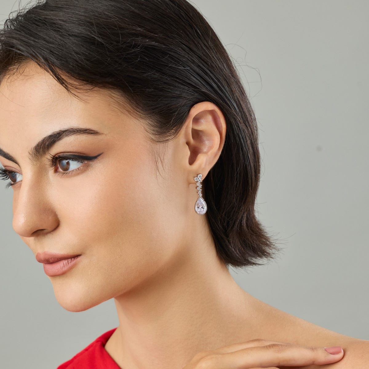 Trendy Zircon Earring Trendy Earring 187793