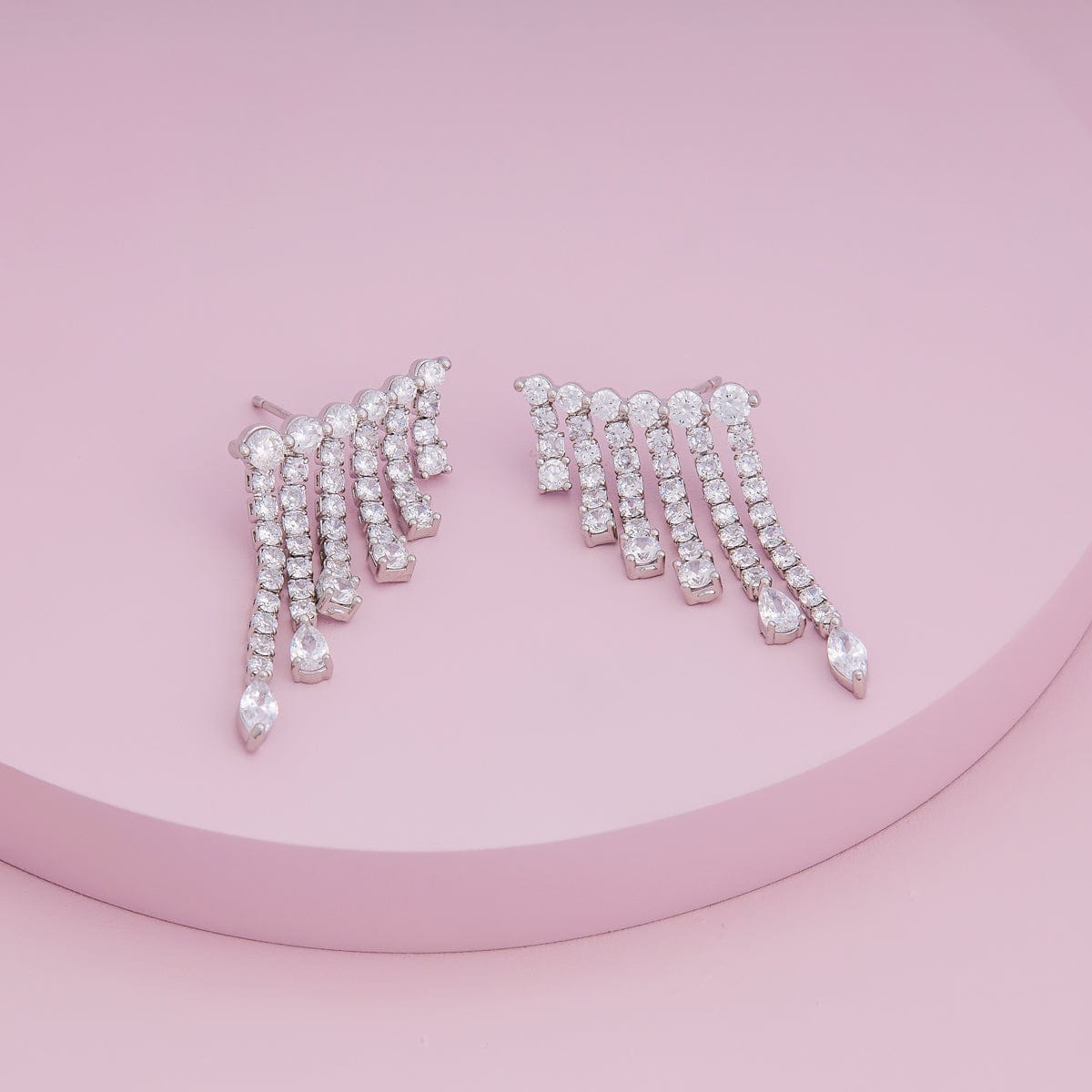 Trendy Zircon Earring Trendy Earring 190010