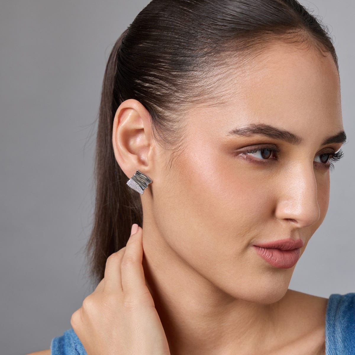 Trendy Zircon Earring Trendy Earring 190017