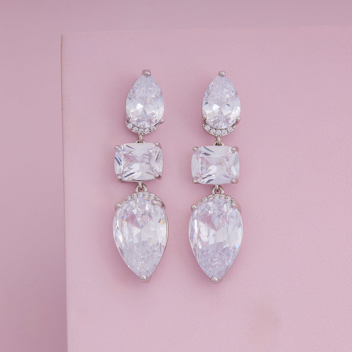 Trendy Zircon Earring Trendy Earring 190151
