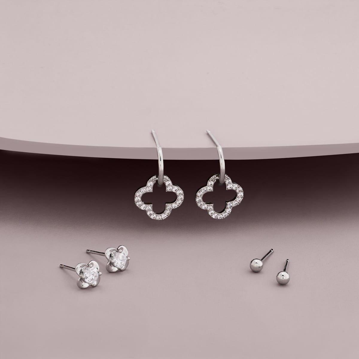 Trendy Zircon Earring Trendy Earring 198454