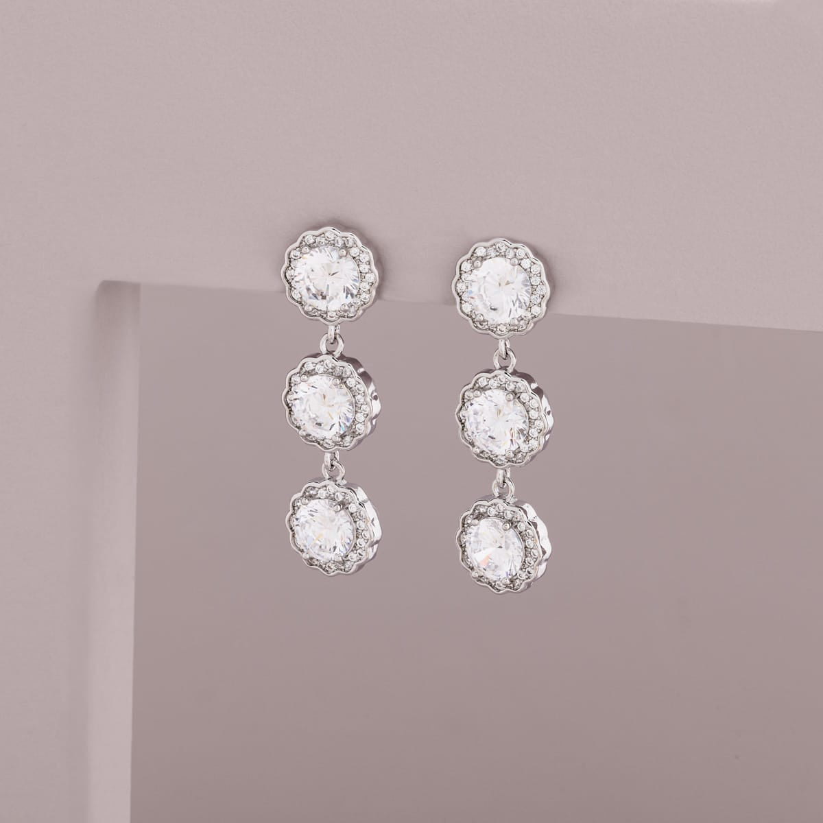 Trendy Zircon Earring Trendy Earring 199113