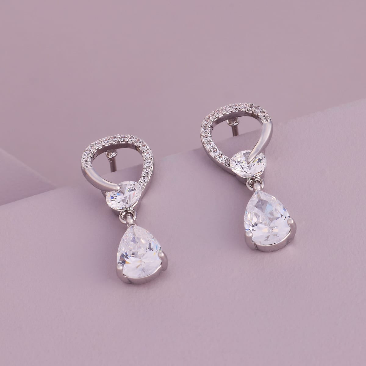 Trendy Zircon Earring Trendy Earring 199130