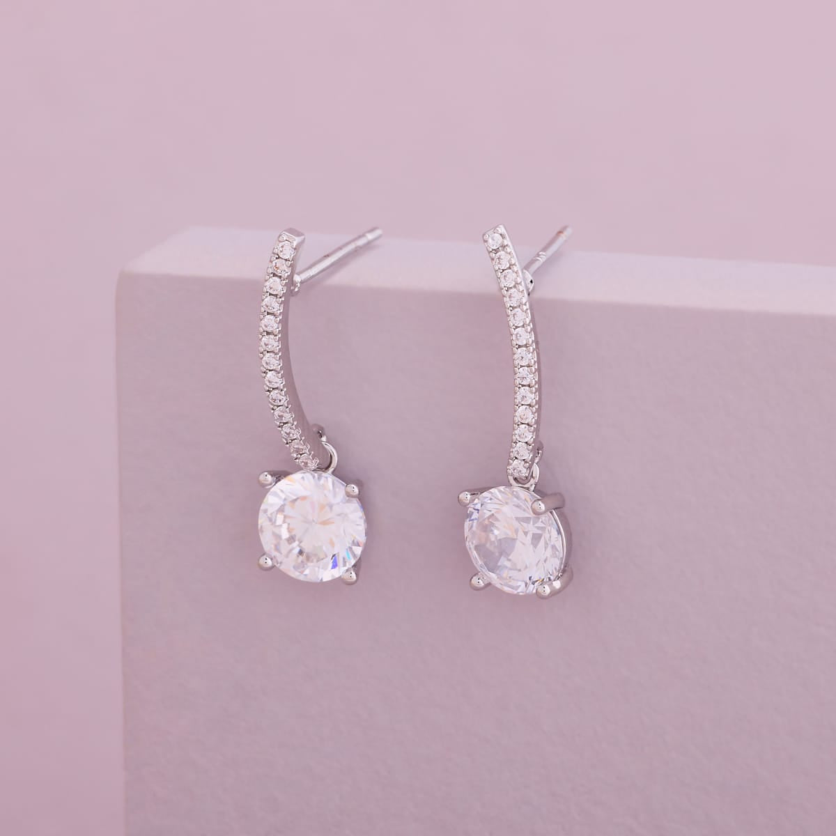 Trendy Zircon Earring Trendy Earring 200008
