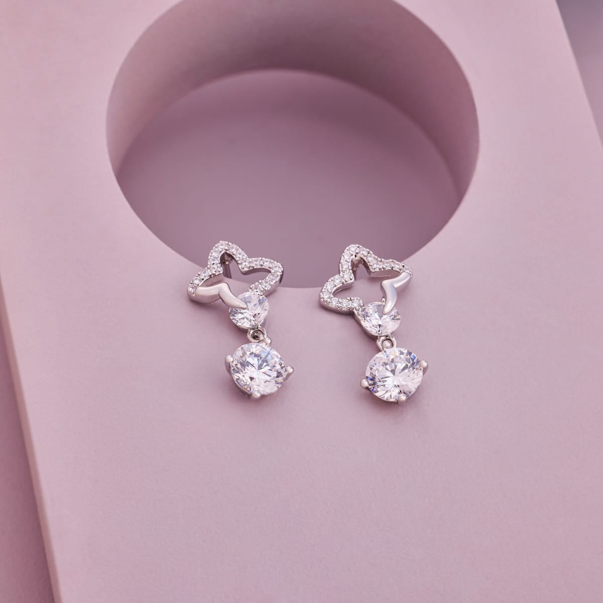 Trendy Zircon Earring Trendy Earring 201683