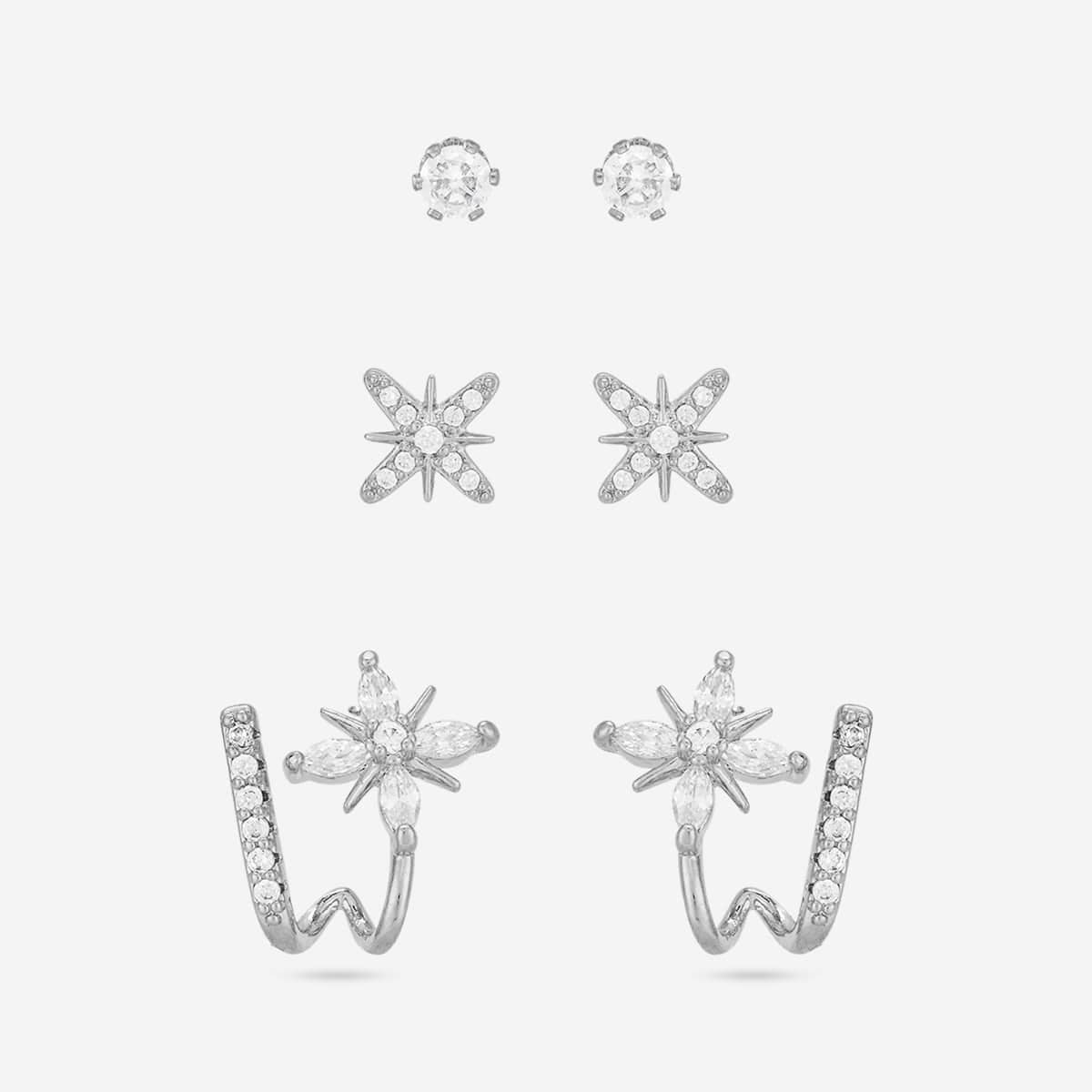 Trendy Zircon Earring Trendy Earring 204378