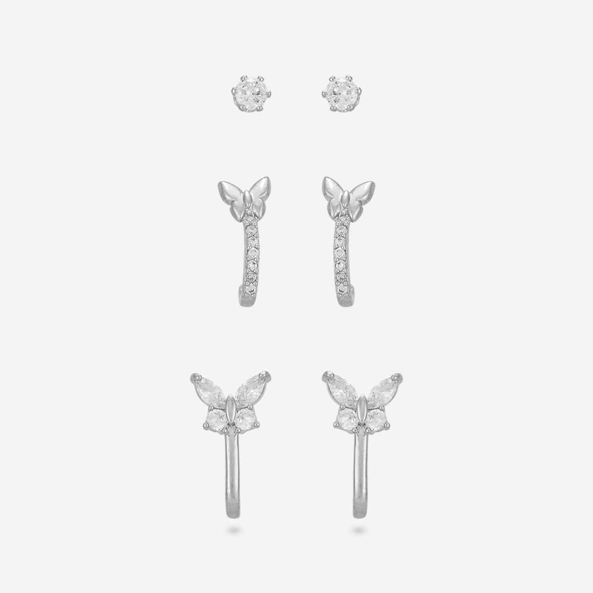 Trendy Zircon Earring Trendy Earring 204386